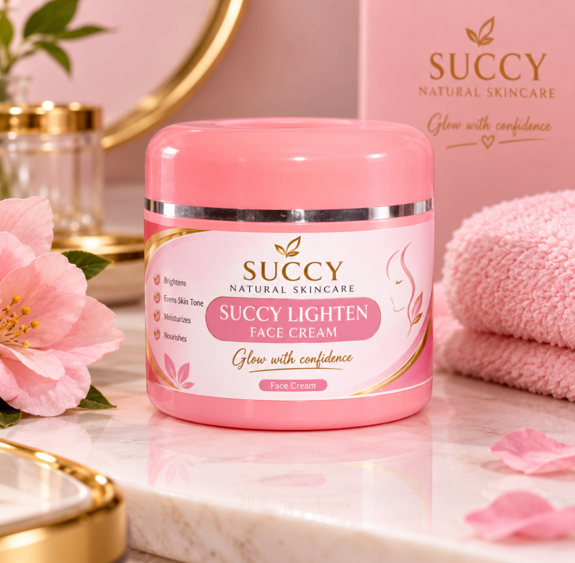 Lightening face cream