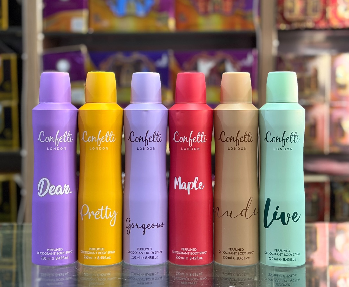 Confetti spray