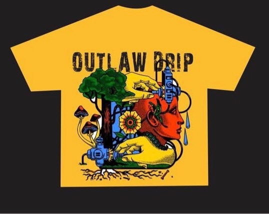 Outlaw Drip Graphic Tee