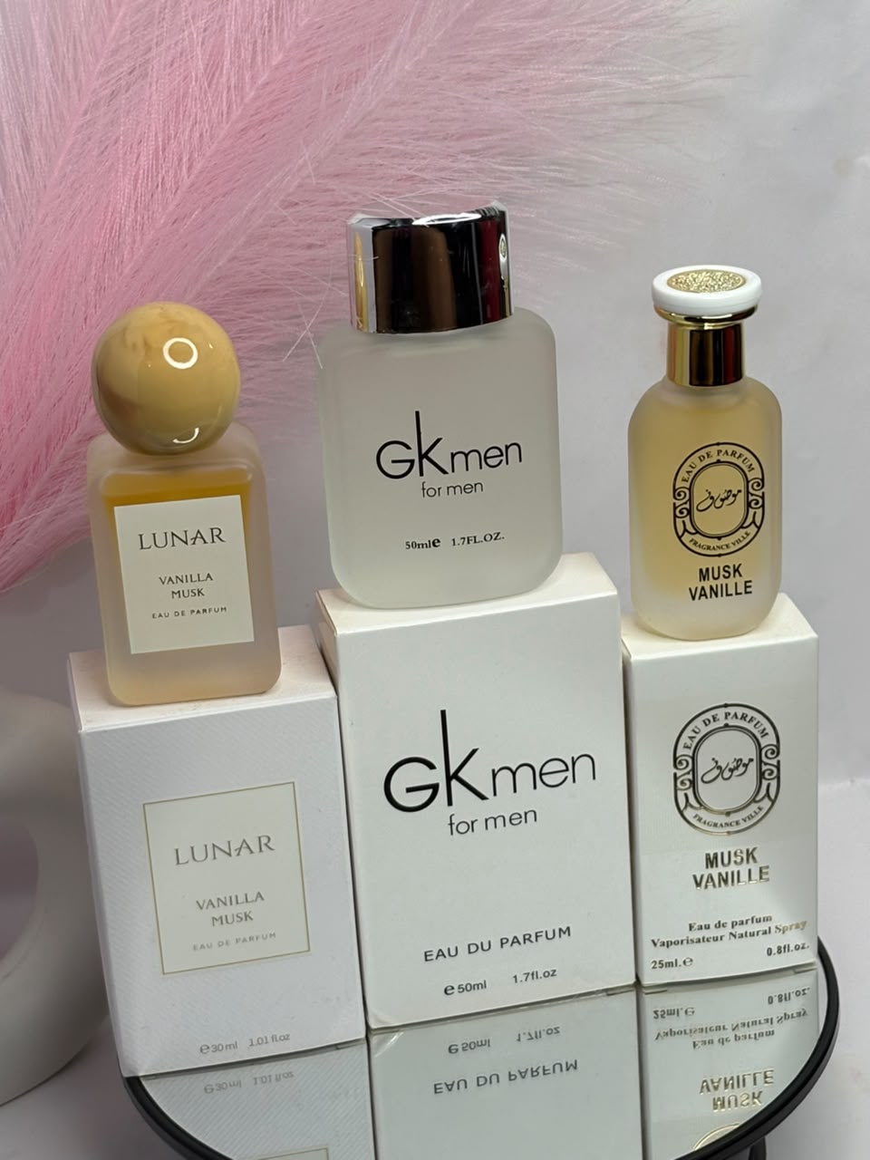 Vanilla Musk & GKmen Set (Lunar Vanilla Musk + GKmen For Men + Musk Vanille)
