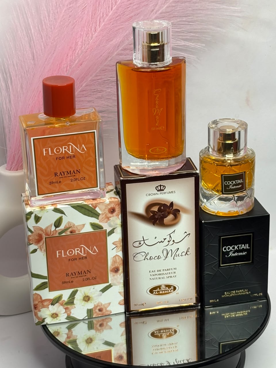 Golden Gourmand Trio (Florina Rayman + Choco Musk + Cocktail Intense)